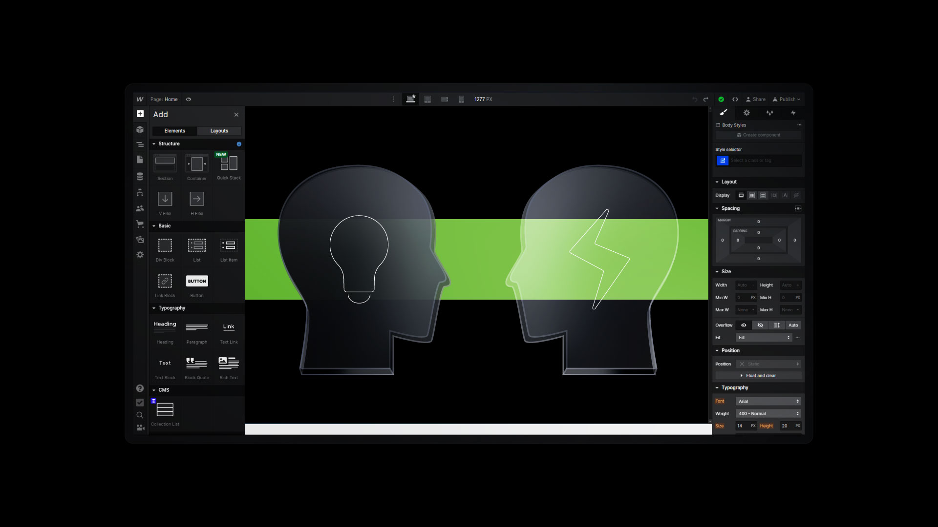 Power of webflow