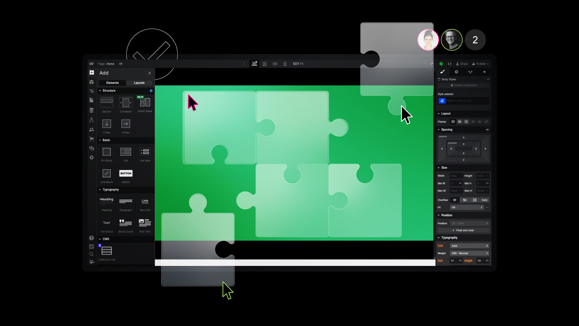 WebFlow hosting and collaboration