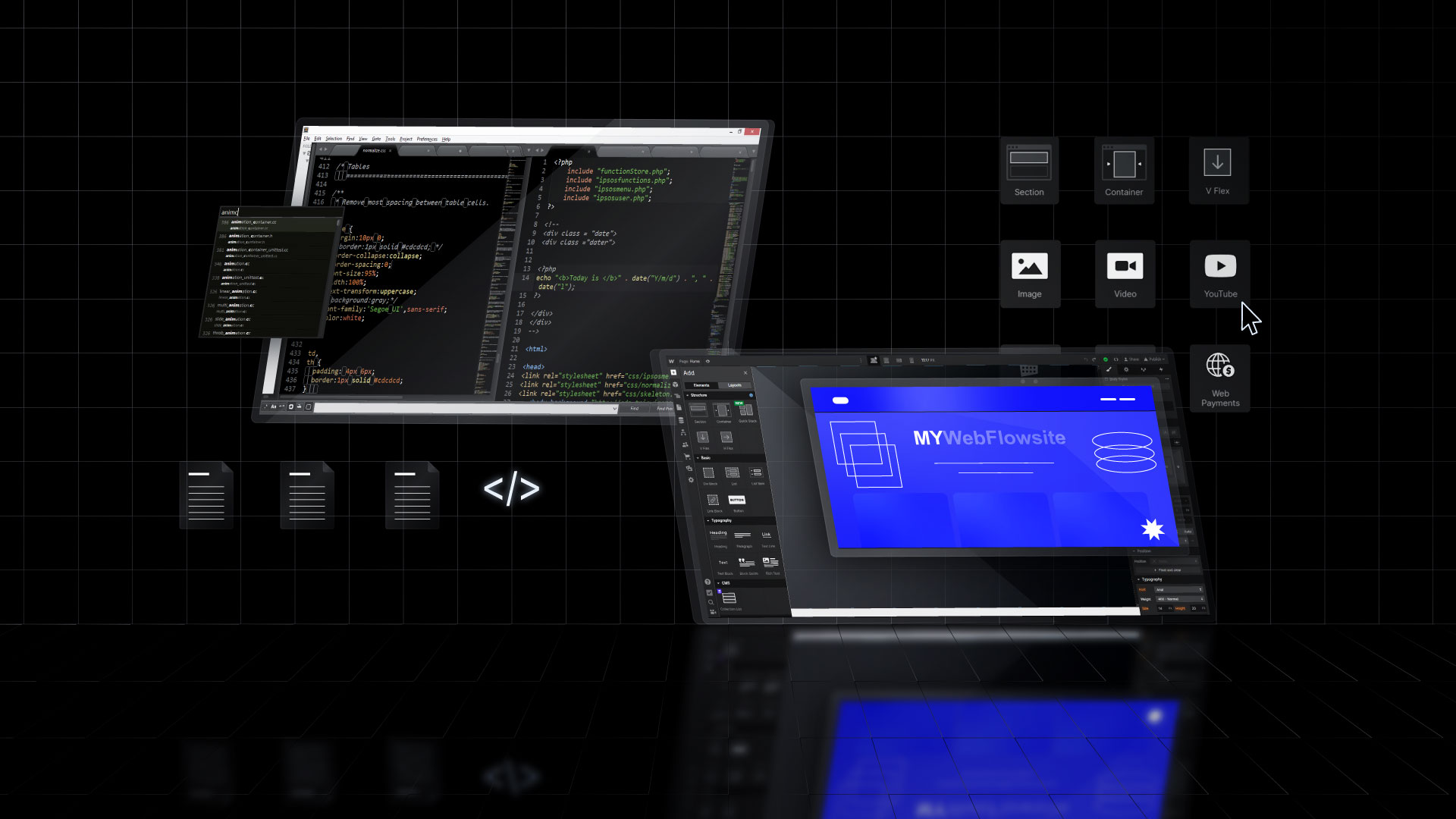 Traditional coding & Website site