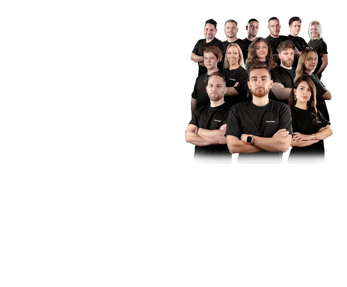 The full-service team at Stacvalley Amazon Agency: Fifteen experts in scalable Amazon marketing, performance advertising, and e-commerce strategy. Our specialists in Amazon SEO, PPC, and content management represent concentrated expertise and measurable brand success.