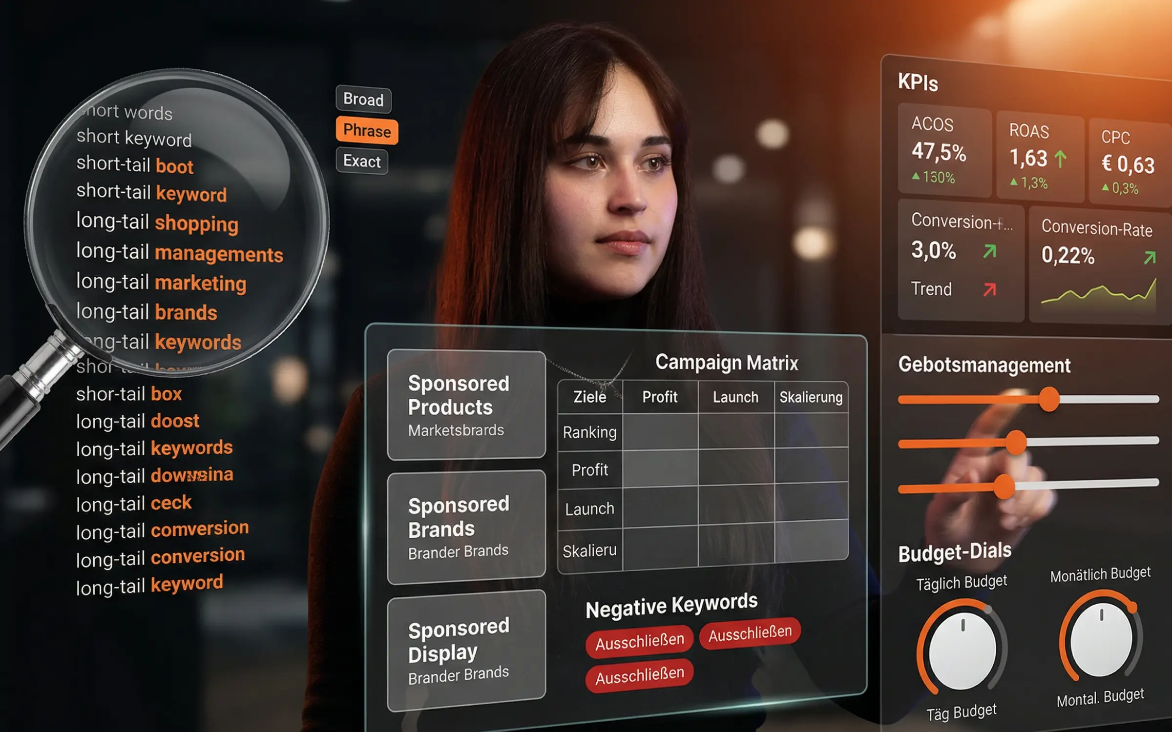 Stacvalley Amazon Agency Infographic: The quantum growth effect through the synergy of Amazon SEO, PPC, and content marketing. Strategic gap analysis and AI-based algorithm dominance to scale e-commerce brands and achieve market leadership.
