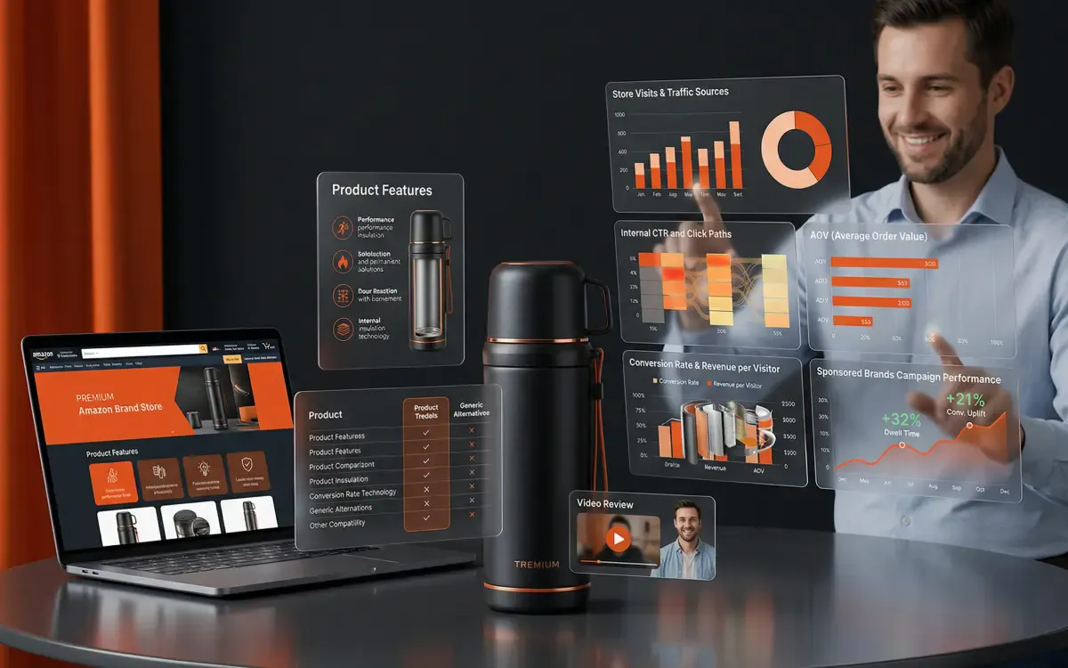 Key KPIs for Amazon Brand Stores