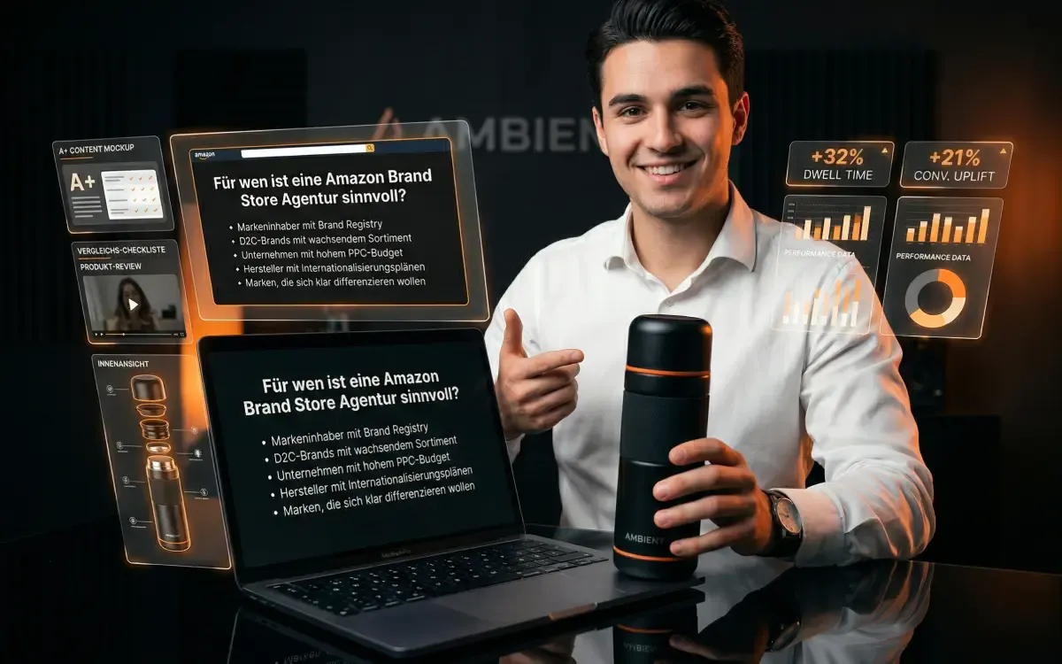 Who would benefit from an Amazon Brand Store agency?