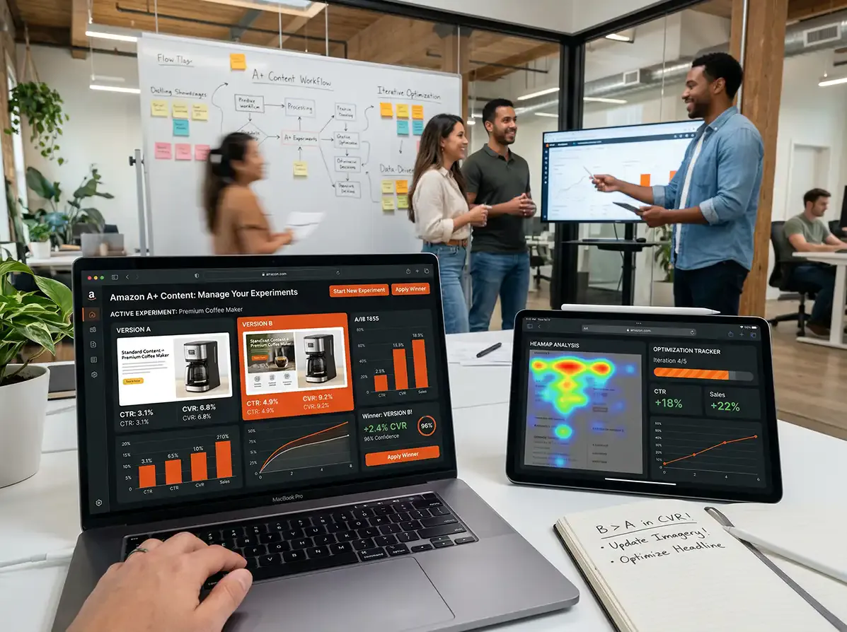 Amazon A+ Content & Manage Your Experiments