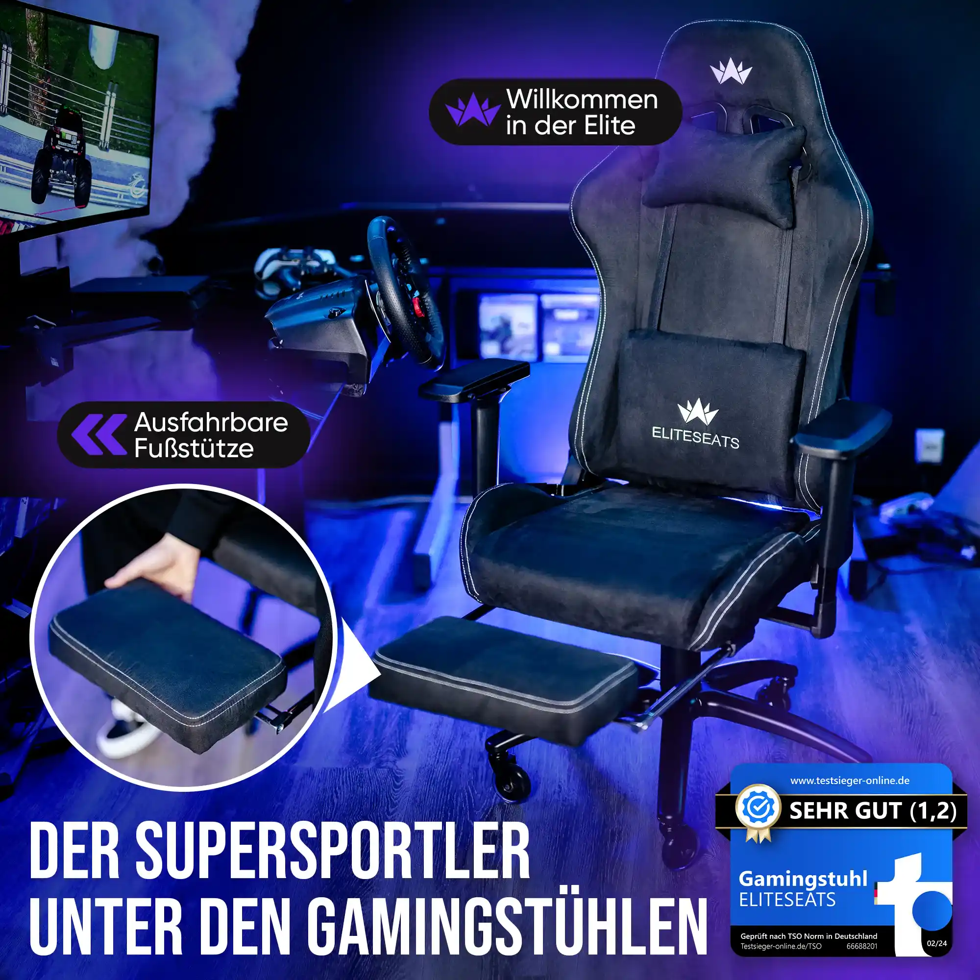 Stacvalley - Eliteseats amazon ppc management visual branding