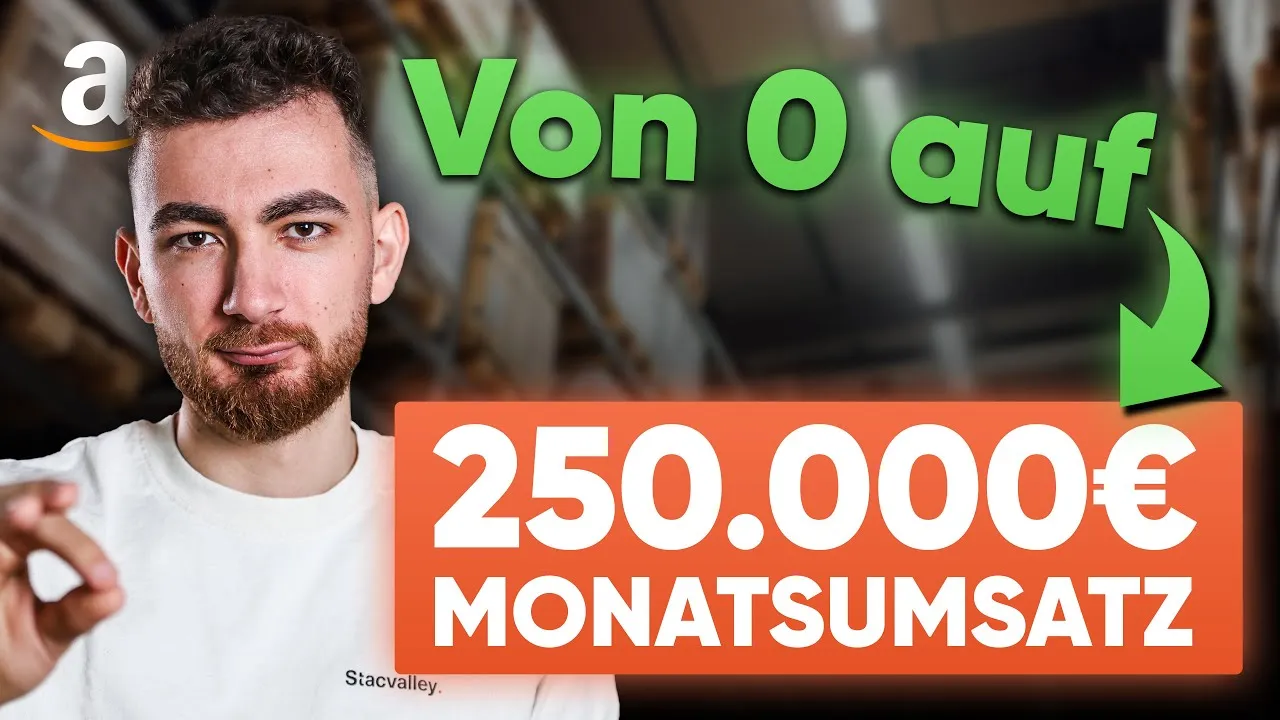 From €0 to €250,000 monthly sales as an Amazon FBA retailer: the clear steps to growth