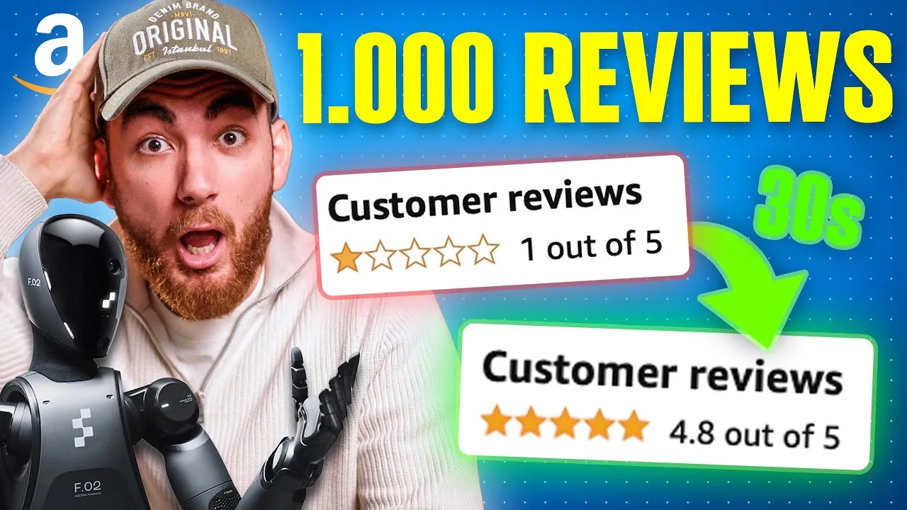 Amazon FBA: How to remove 1,000 bad reviews in record time with an AI agent