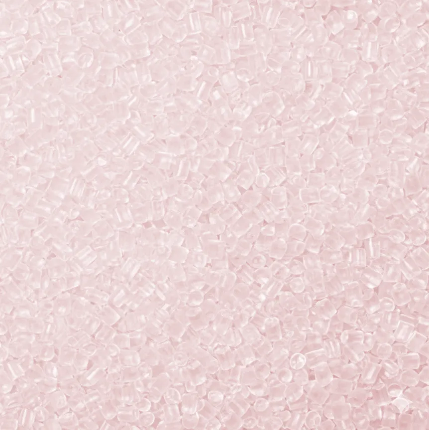SAYHAY pink biodegradable polymer pellets from agricultural waste