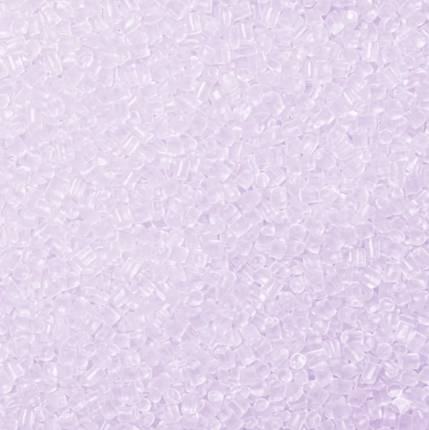 SAYHAY purple biodegradable polymer pellets from agricultural waste