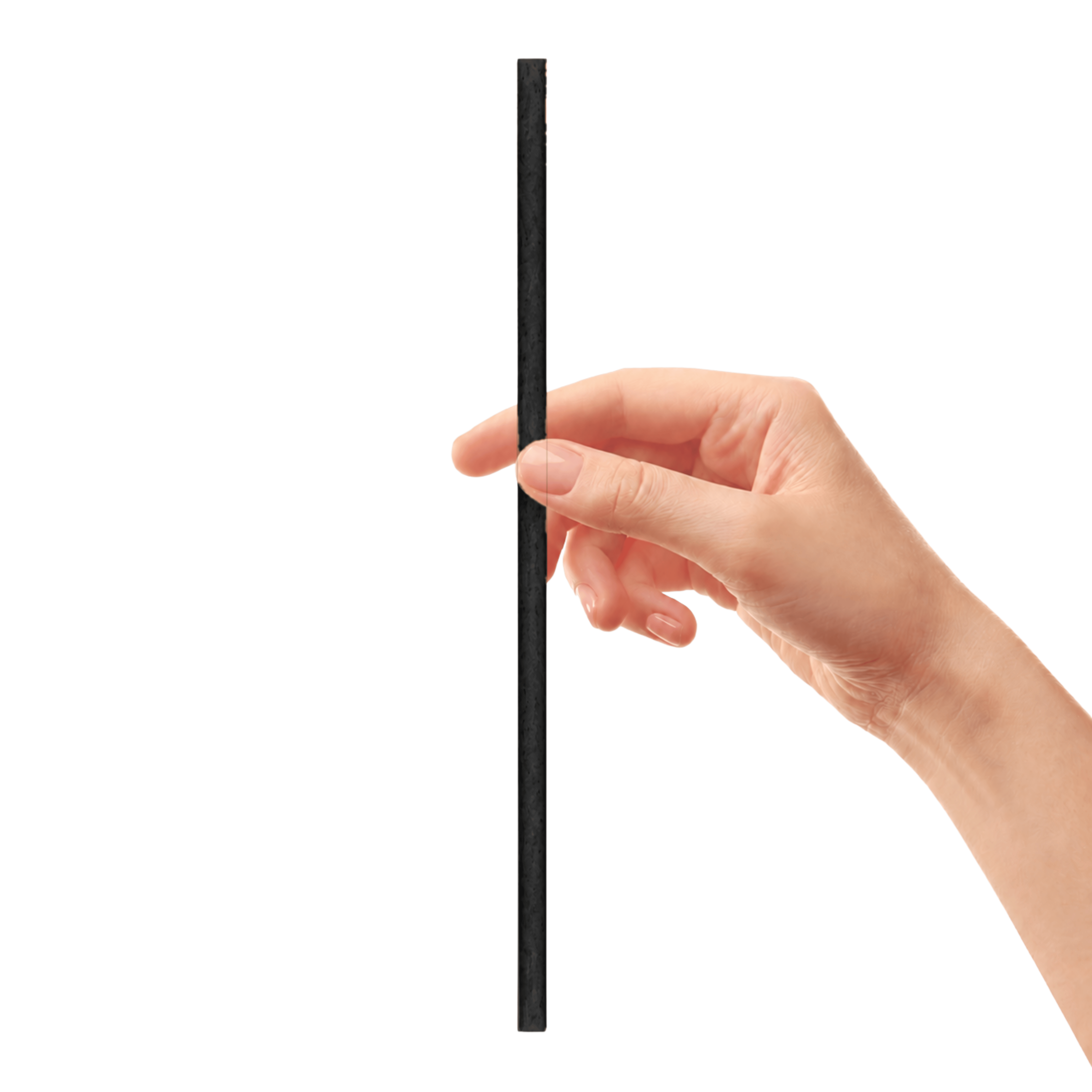 SAYHAY BioChar Smoothie Straw — black bio-char, net-zero carbon