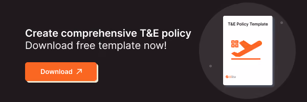 Corporate T&E Policy