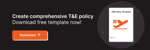 Corporate T&E Policy