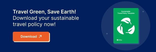 sustainable travel policy template