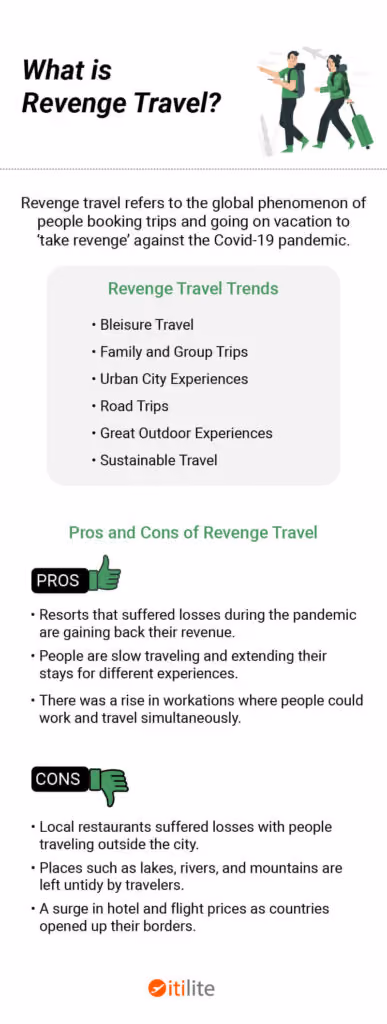 pros and cons of revenge travel
