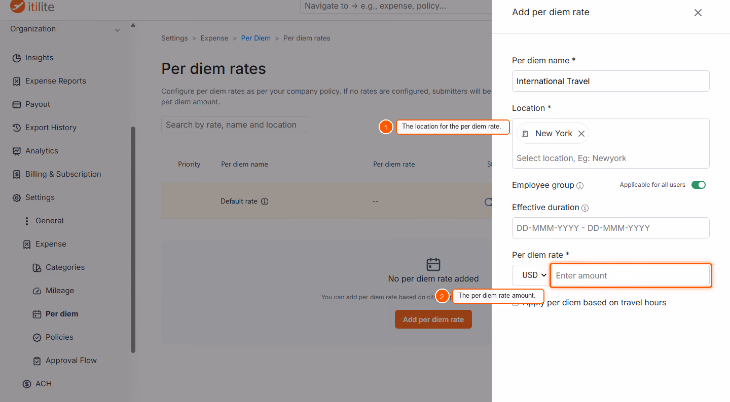 How to configure per diem category? — screenshot 3