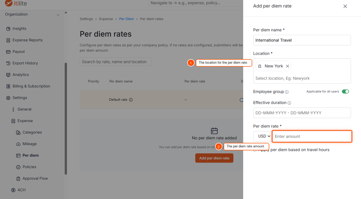 How to configure per diem category? — screenshot 3