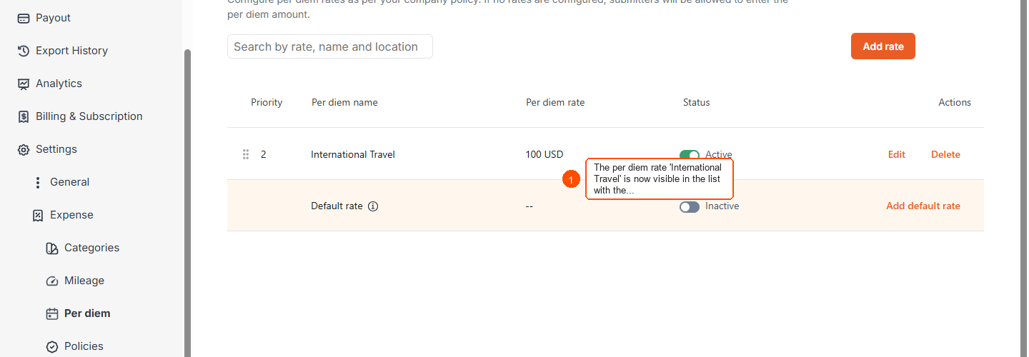 How to configure per diem category? — screenshot 5
