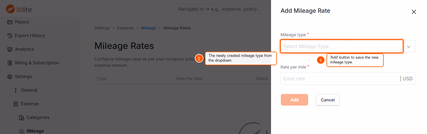 IRS Standard mileage rates on ITILITE — screenshot 4