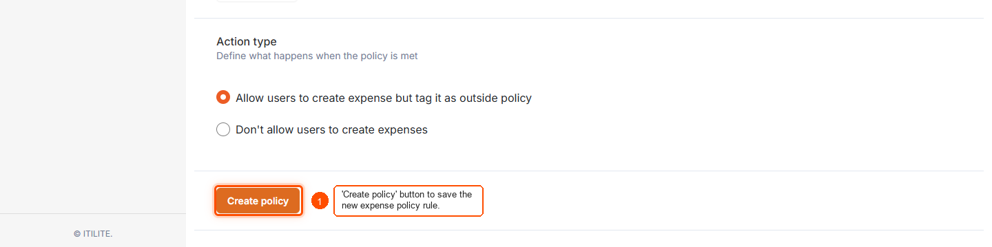 How to create a new expense policy rule? — screenshot 5