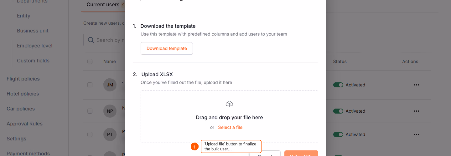 How to add multiple users? — screenshot 2