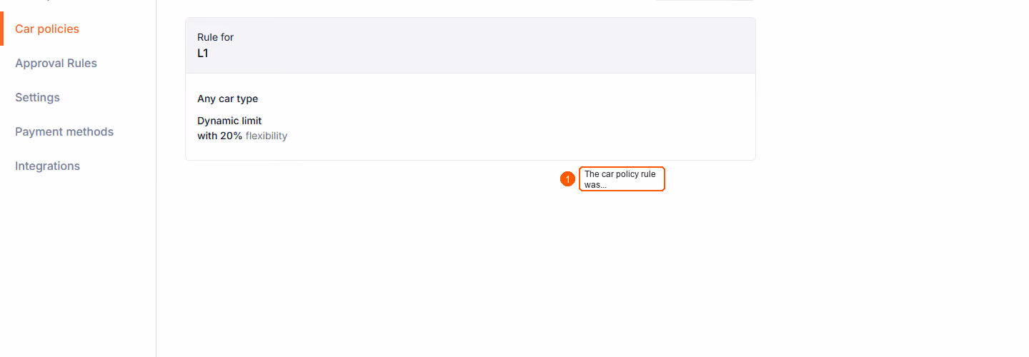 All about car policy — screenshot 5