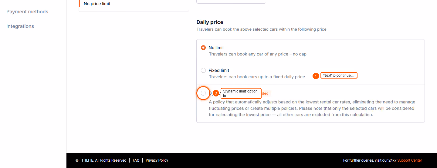 All about car policy — screenshot 3
