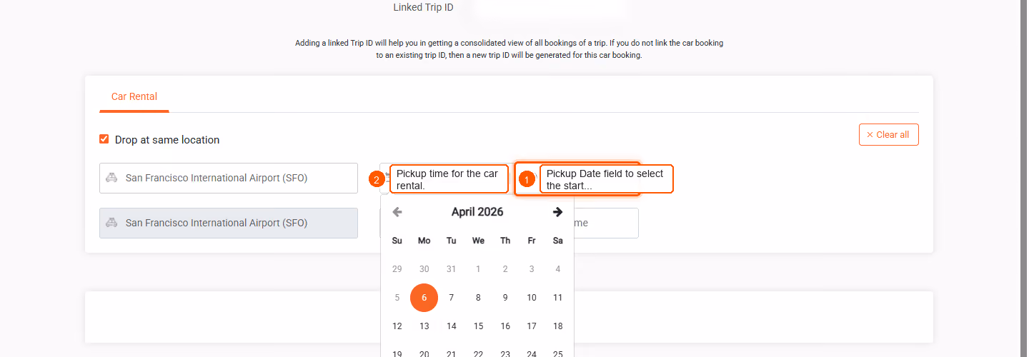 How can I book a car rental for my trip? — screenshot 3