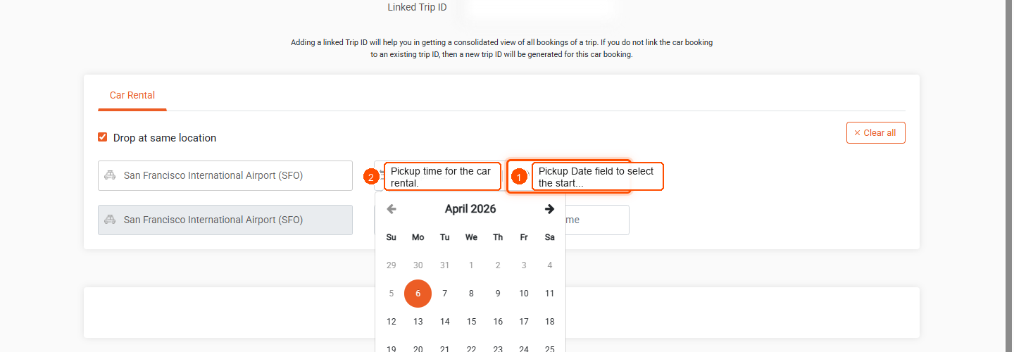 How can I book a car rental for my trip? — screenshot 3