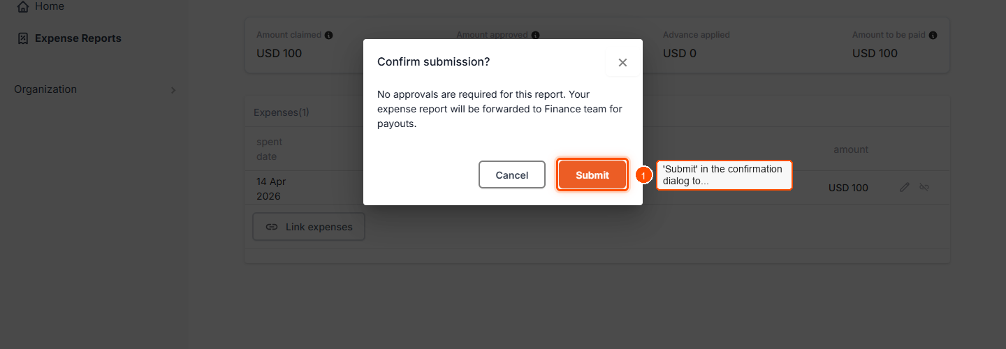 How to submit an expense report? — screenshot 8