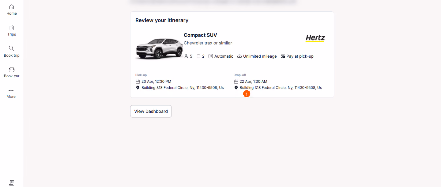 How to modify car rental bookings? — screenshot 6