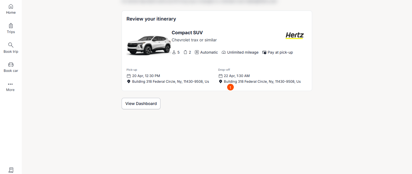 How to modify car rental bookings? — screenshot 6