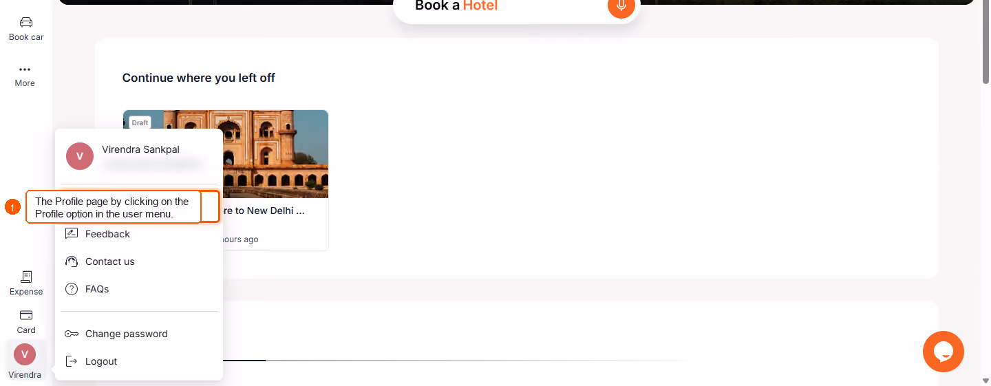 How to add my passport information? — screenshot 1