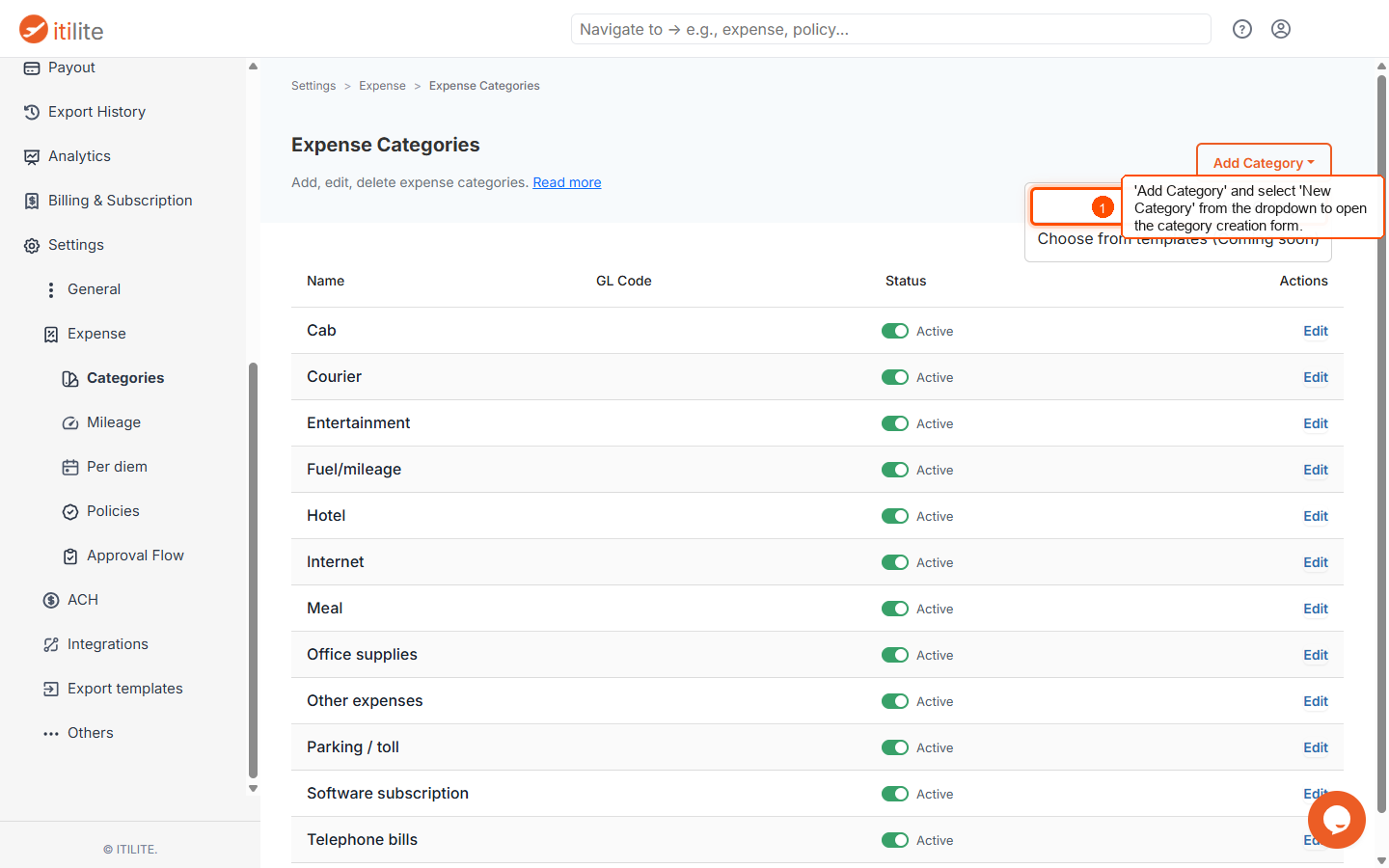 How to create categories? — screenshot 2