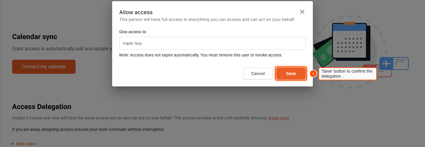 How Access Delegation Works? — screenshot 3