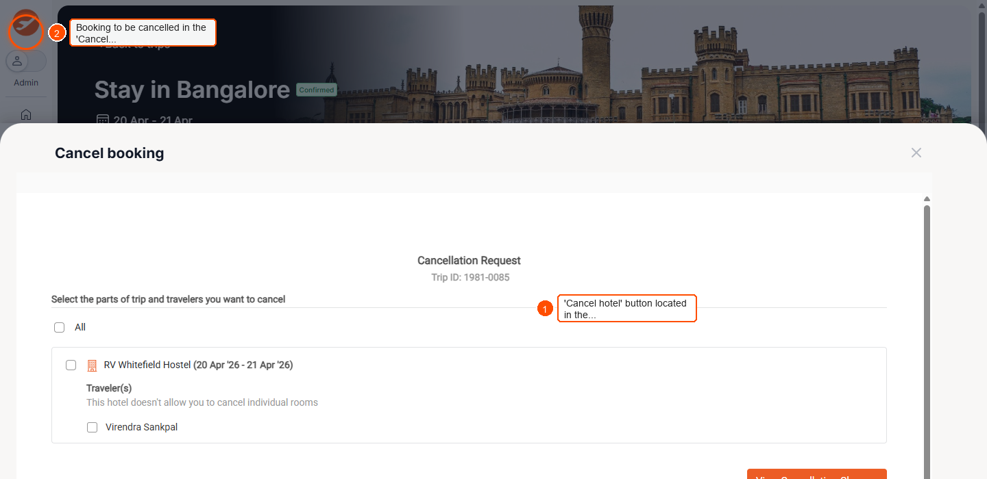 How To Cancel A Hotel Booking? — screenshot 3