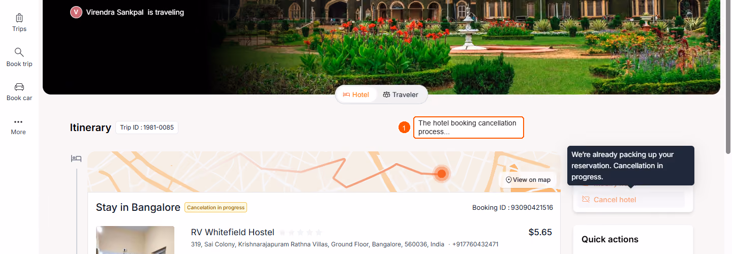 How To Cancel A Hotel Booking? — screenshot 4