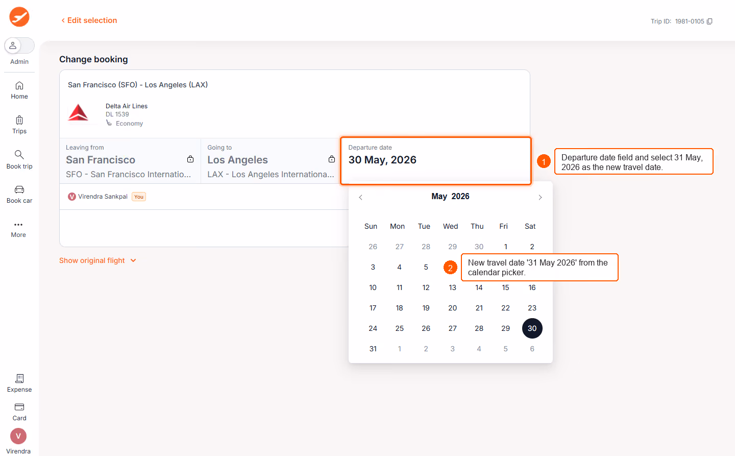 How To Modify A Flight Booking? — screenshot 4