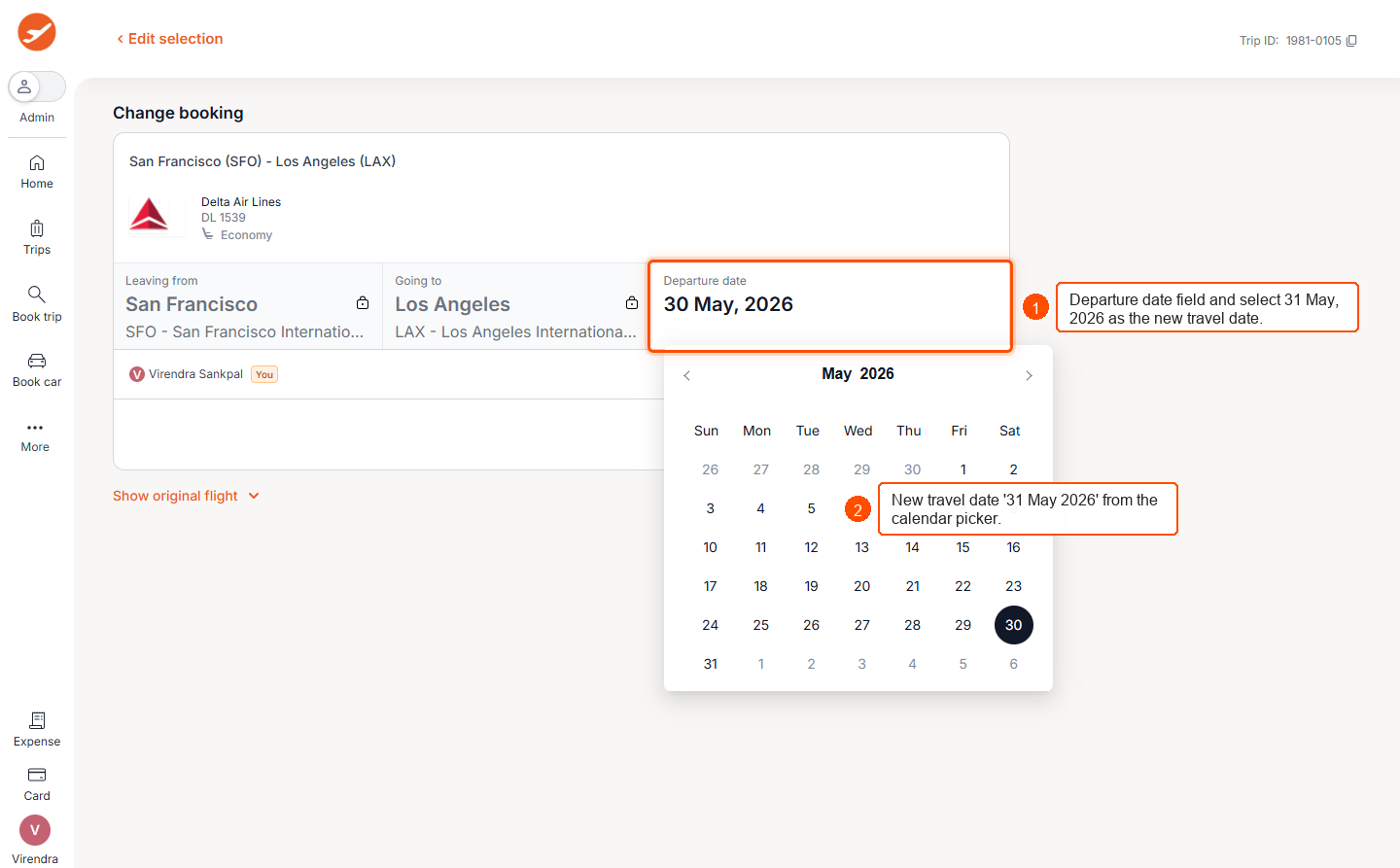 How To Modify A Flight Booking? — screenshot 4