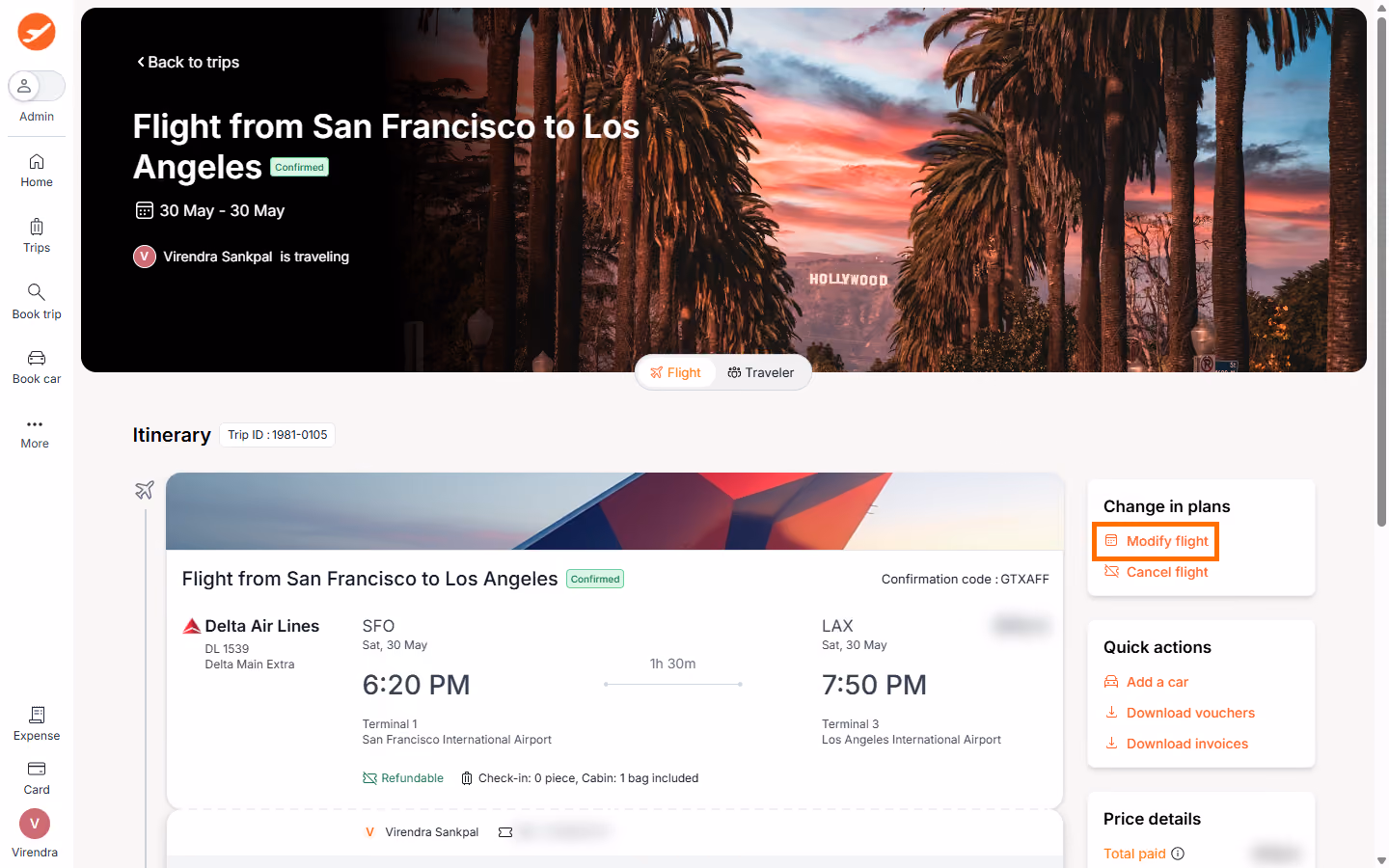 How To Modify A Flight Booking? — screenshot 3
