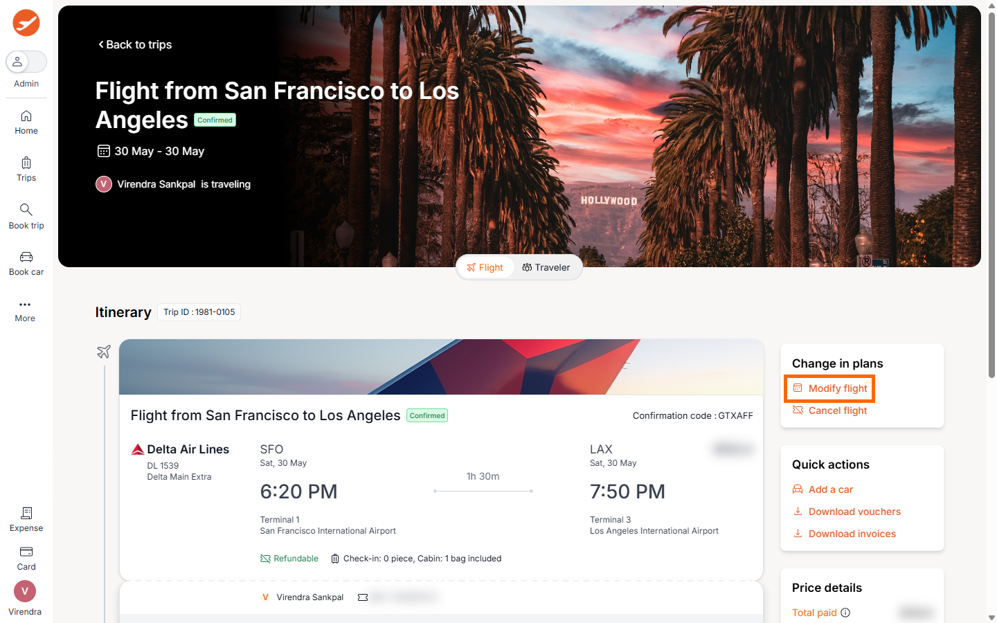 How To Modify A Flight Booking? — screenshot 3