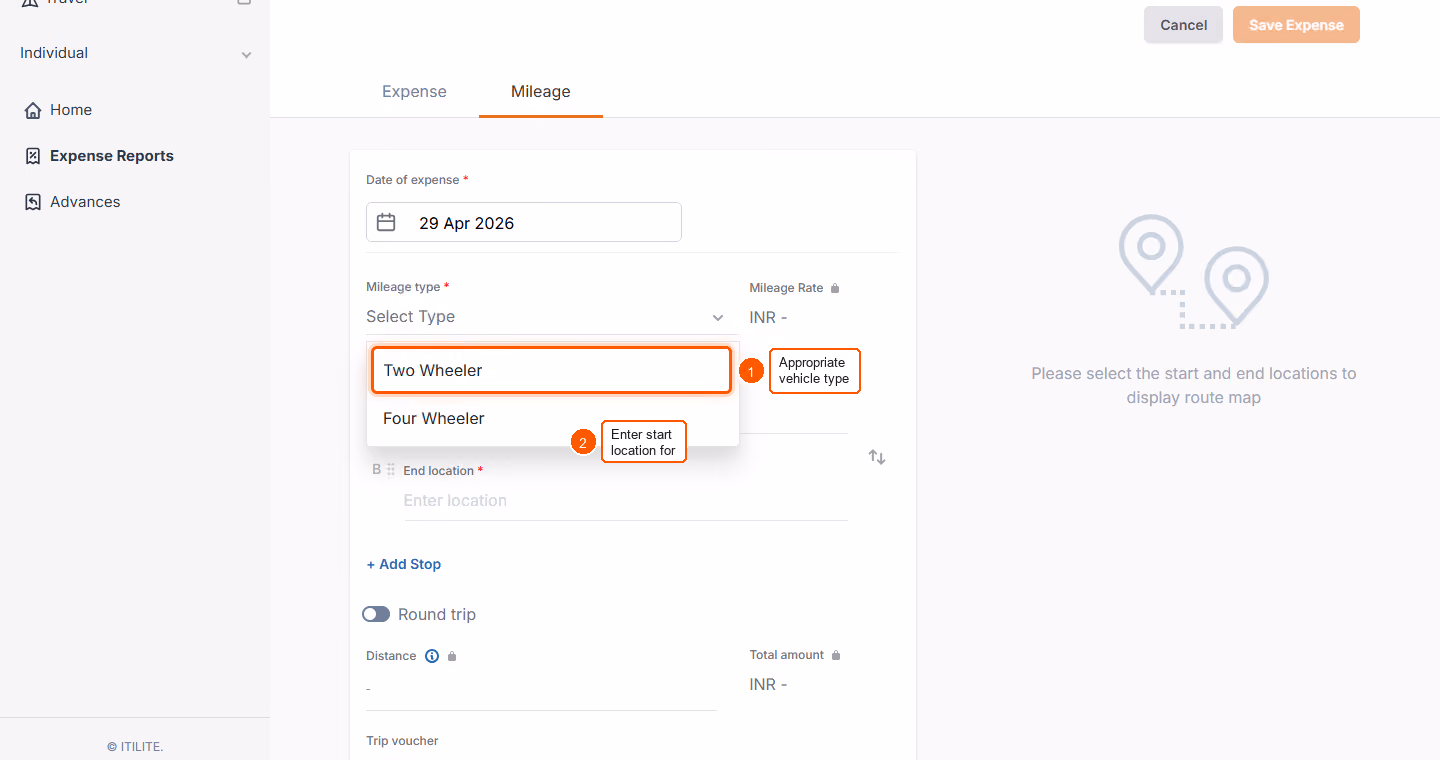How To File Mileage Expense? — screenshot 3