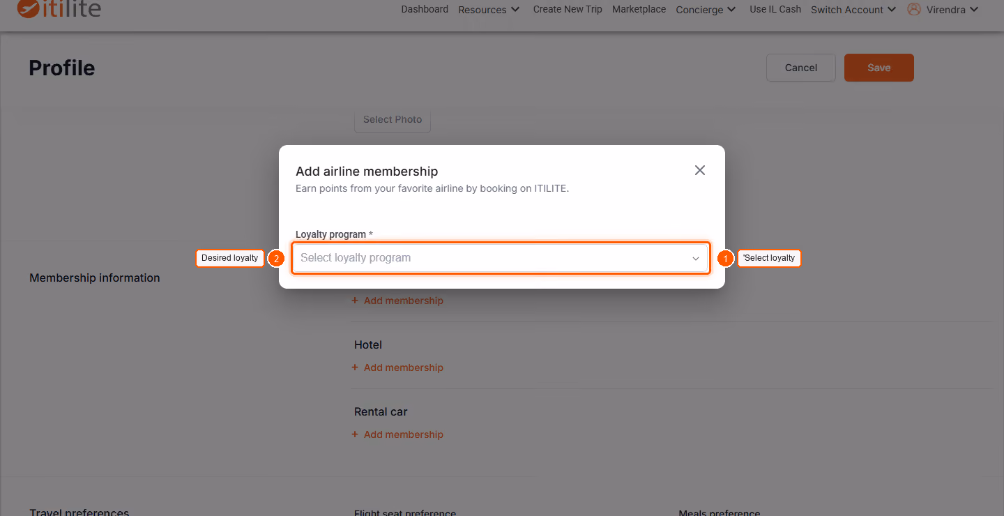 How Do I Add/Delete Membership Details To My Profile? — screenshot 2