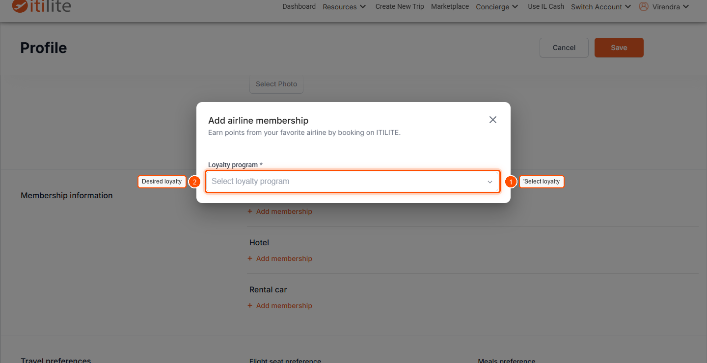 How Do I Add/Delete Membership Details To My Profile? — screenshot 2