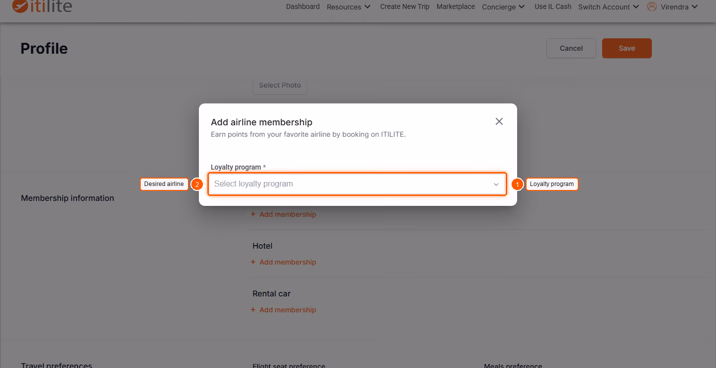 How To Add Frequent Flyer Number? — screenshot 1