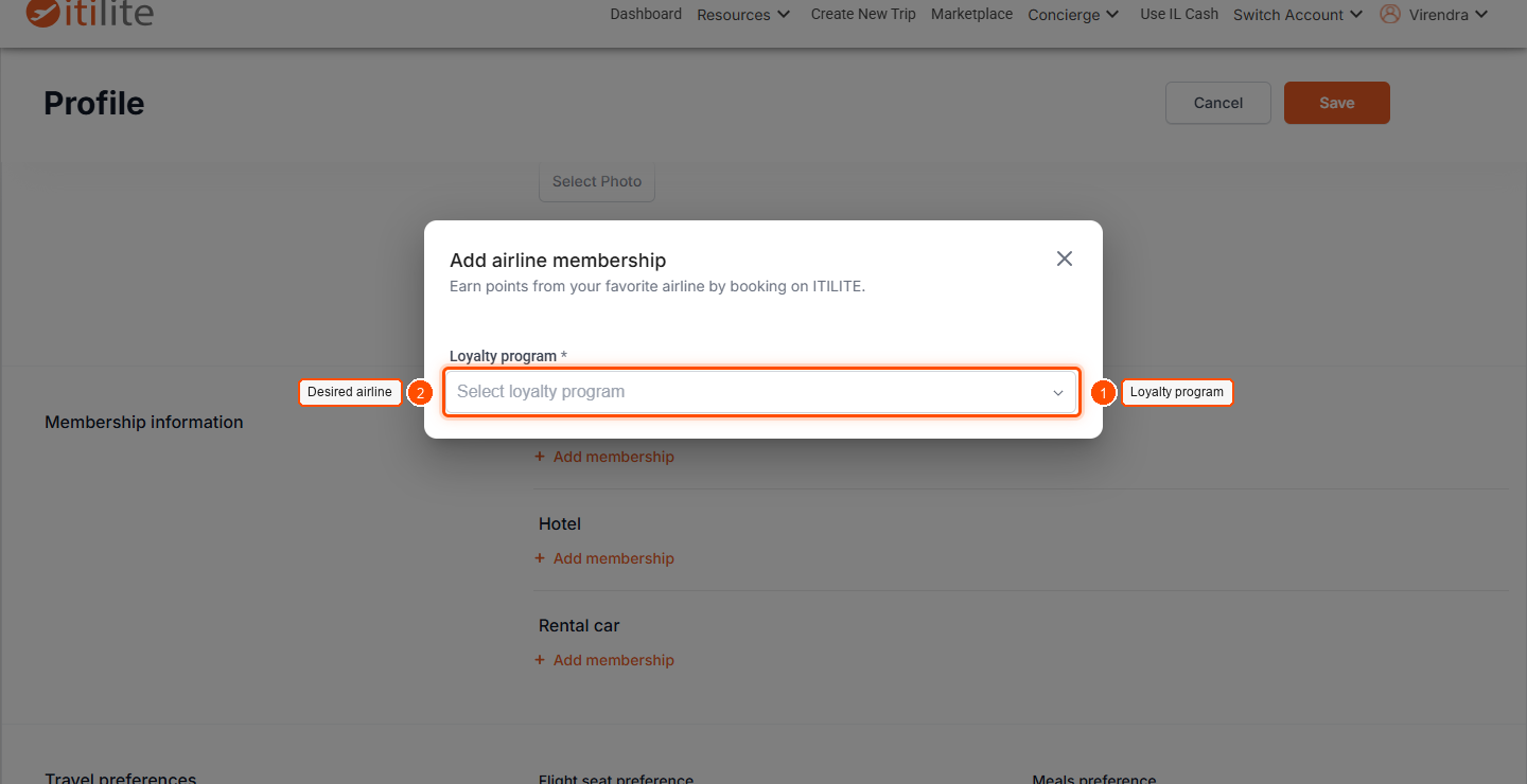 How To Add Frequent Flyer Number? — screenshot 1