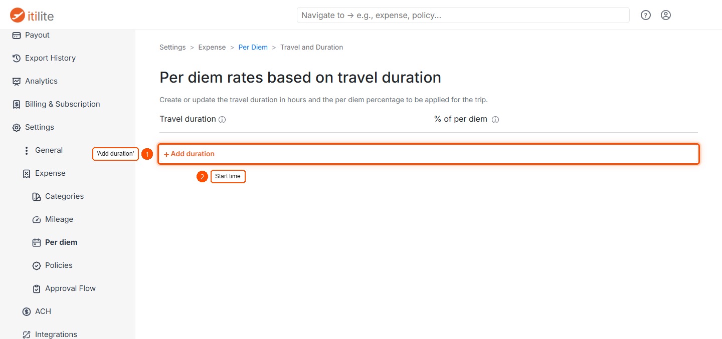 Can Per Diem Rates Be Configured Based On Travel Duration? — screenshot 2