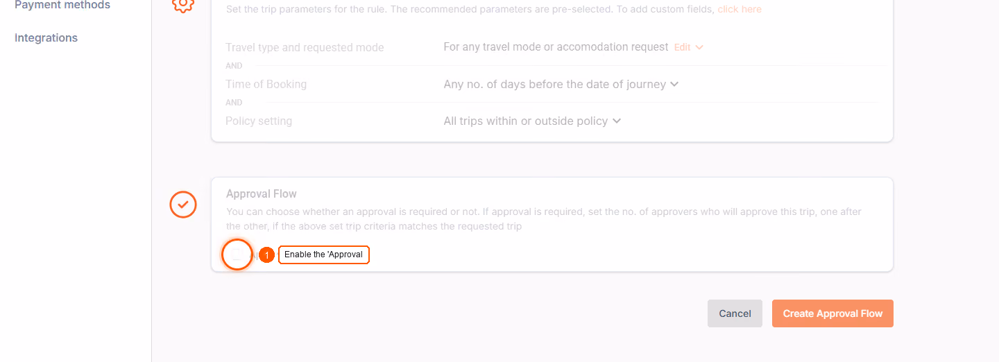 Organization – Advance → Approval Flow — screenshot 3
