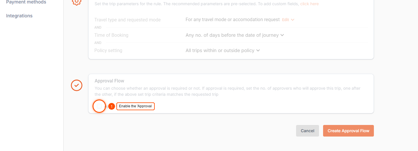 Organization – Advance → Approval Flow — screenshot 3