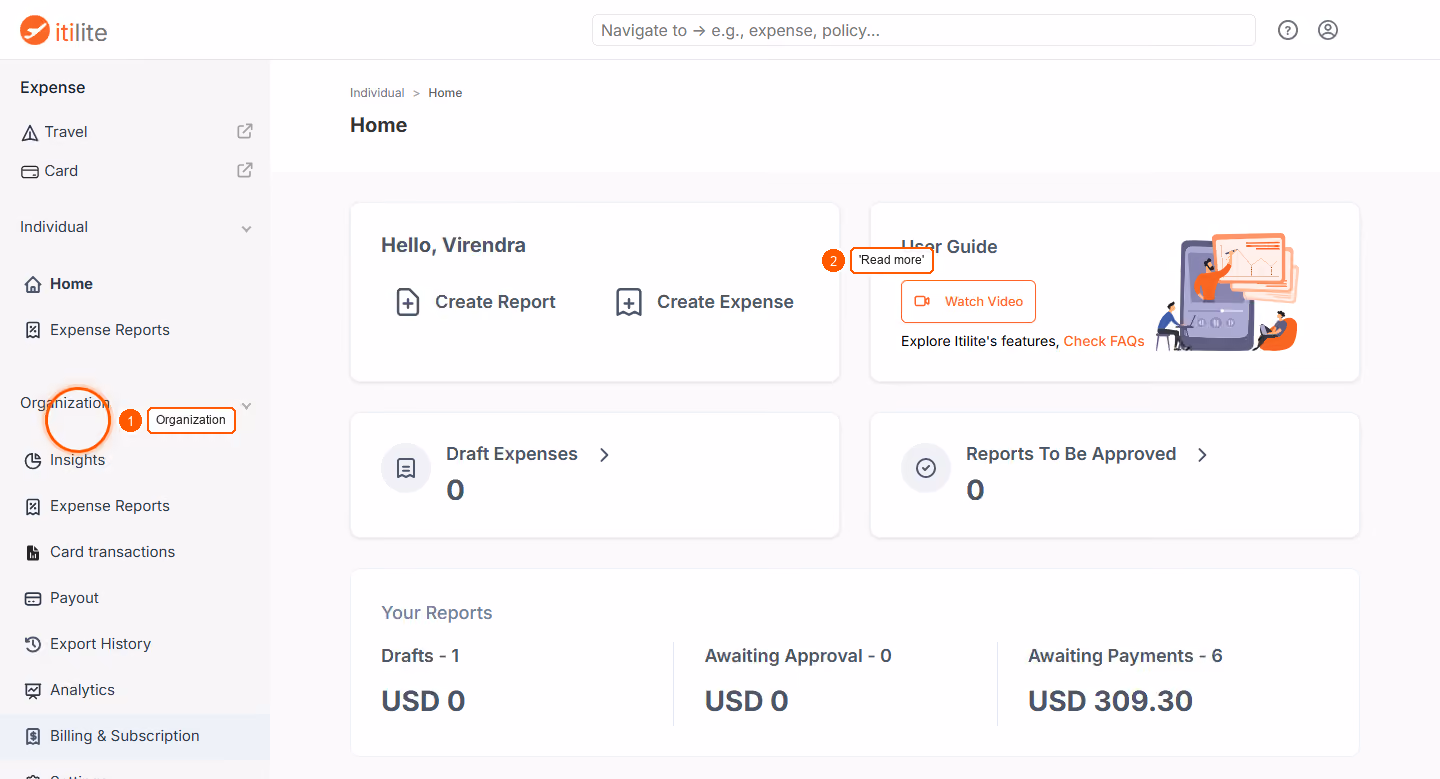 Organization - Insights — screenshot 1
