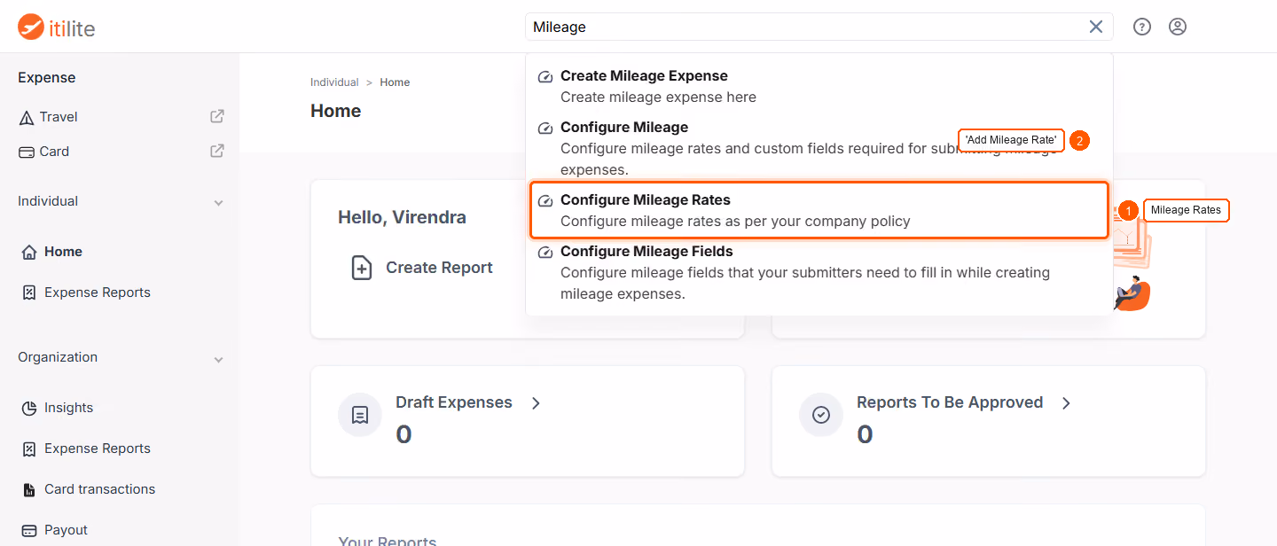 How To Configure Mileage Rates? — screenshot 1